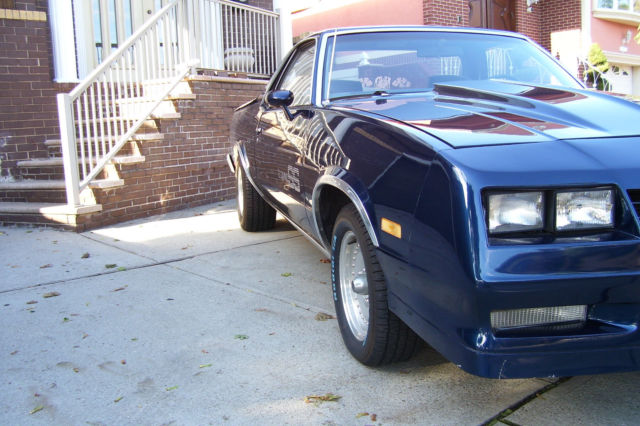 1984 Blue Chevrolet El Camino Coupe