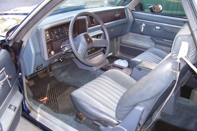 1984 Blue Chevrolet El Camino Coupe