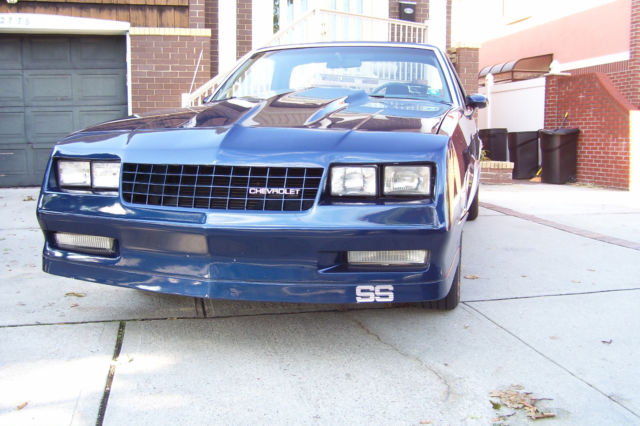 1984 Blue Chevrolet El Camino Coupe