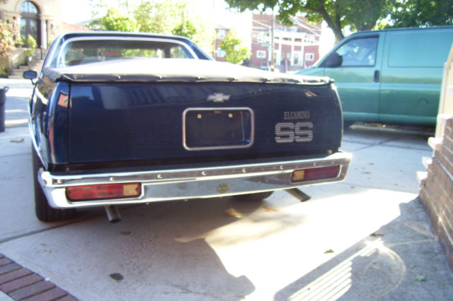 1984 Blue Chevrolet El Camino Coupe