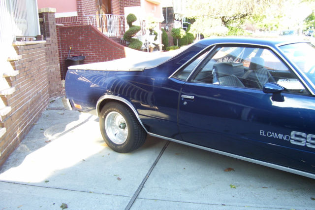 1984 Blue Chevrolet El Camino Coupe