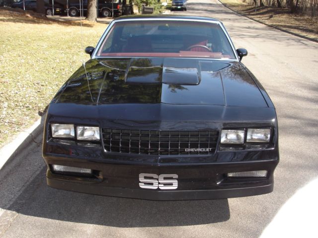1984 Black Chevrolet El Camino