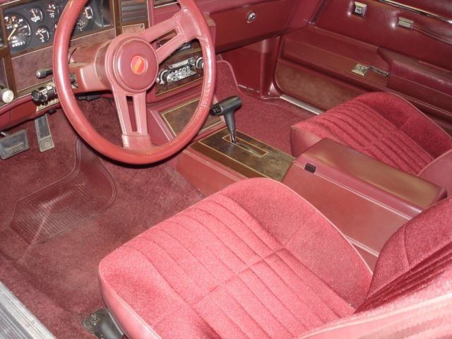 1984 Black Chevrolet El Camino