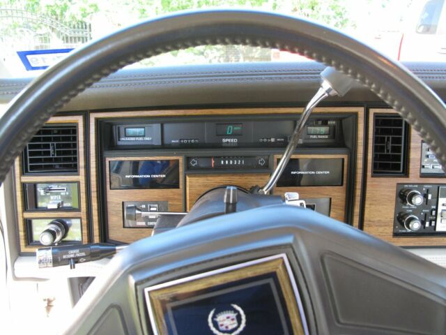 1984 White Cadillac Eldorado Coupe
