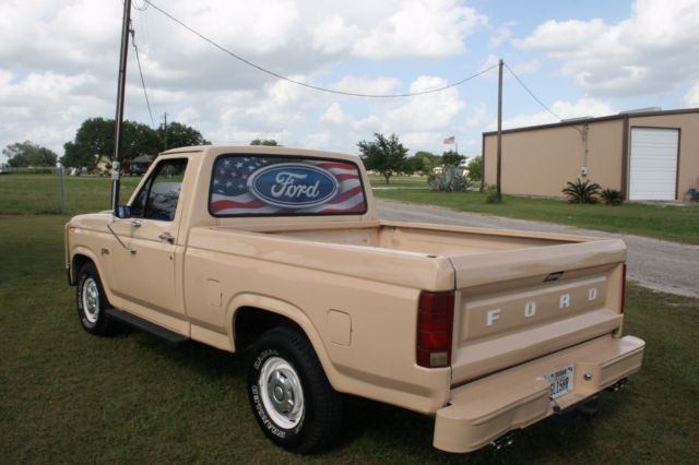 1984 Tan Ford F-150 Standard Cab Pickup