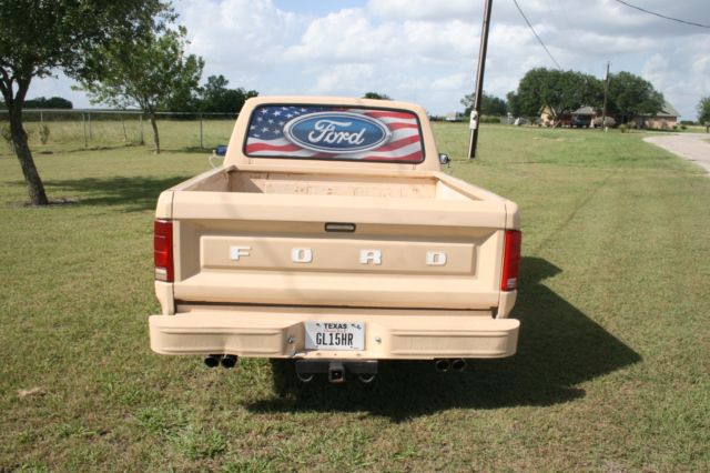 1984 Tan Ford F-150 Standard Cab Pickup