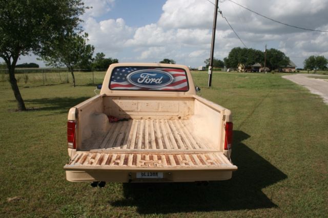 1984 Tan Ford F-150 Standard Cab Pickup