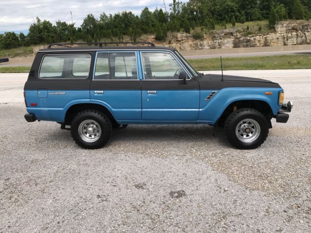 1984 Blue Toyota Land Cruiser SUV