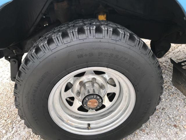 1984 Blue Toyota Land Cruiser SUV