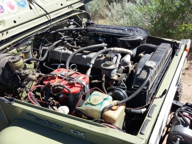 1980 6L9 light olive Toyota Land Cruiser Convertible