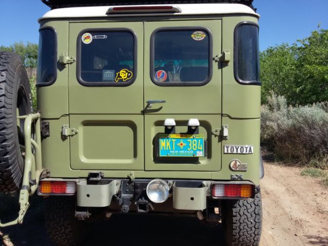 1980 6L9 light olive Toyota Land Cruiser Convertible