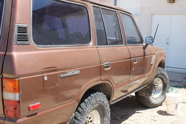1984 Brown Toyota Land Cruiser SUV