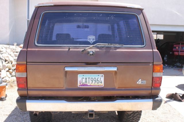 1984 Brown Toyota Land Cruiser SUV
