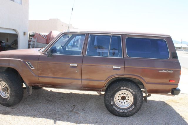 1984 Brown Toyota Land Cruiser SUV
