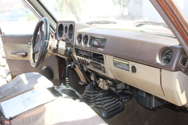1984 Brown Toyota Land Cruiser SUV