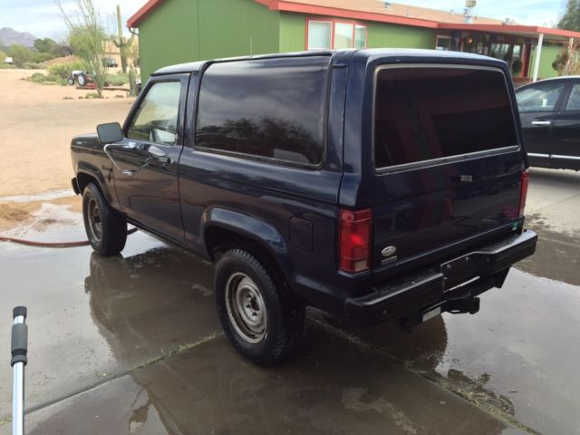 1984 Black Ford Bronco II SUV
