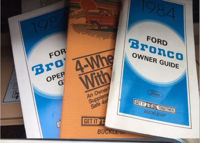 1984 Walnut Metallic and Light Desert Tan (original paint) Ford Bronco