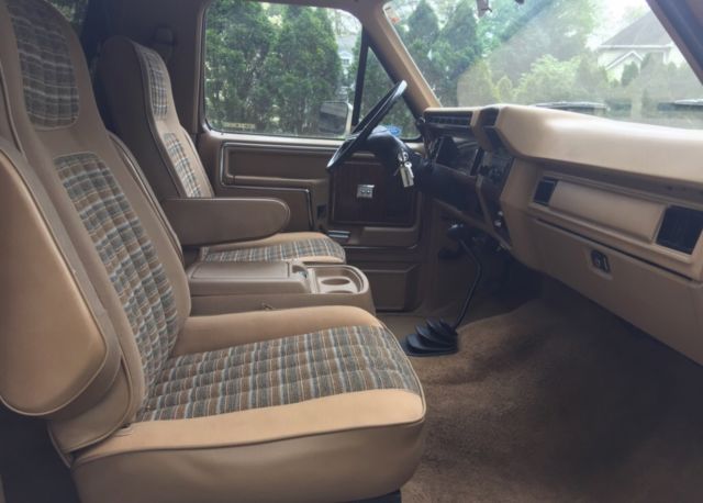 1984 Walnut Metallic and Light Desert Tan (original paint) Ford Bronco