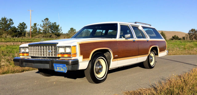 1984 white Ford Other Wagon