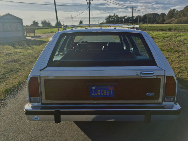 1984 white Ford Other Wagon