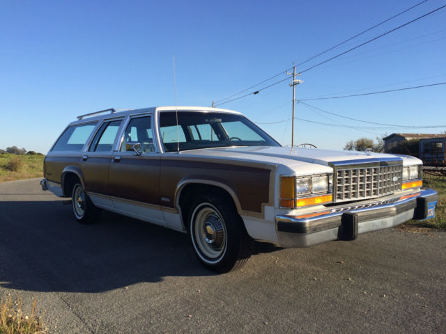 1984 white Ford Other Wagon