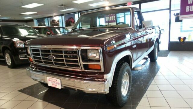 1984 Brown Ford F-150 Truck