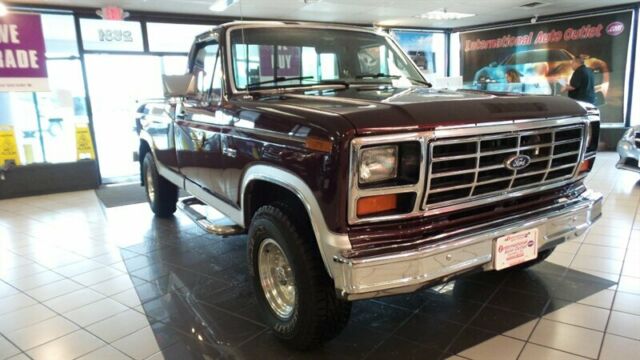 1984 Brown Ford F-150 Truck