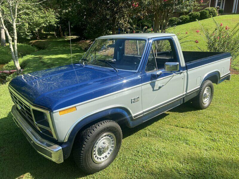 1984 Blue Ford F-150 --