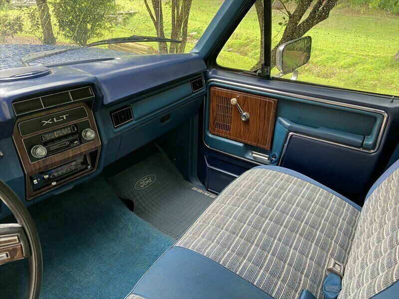 1984 Blue Ford F-150 --