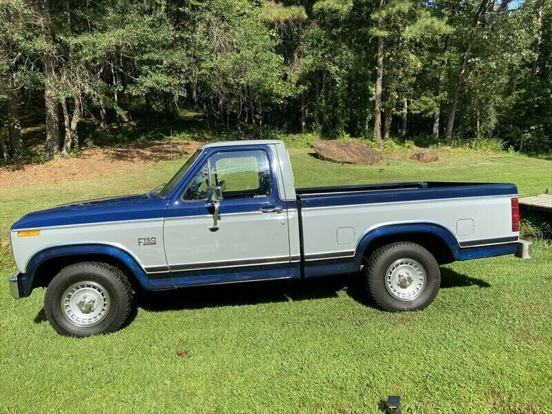 1984 Blue Ford F-150 --