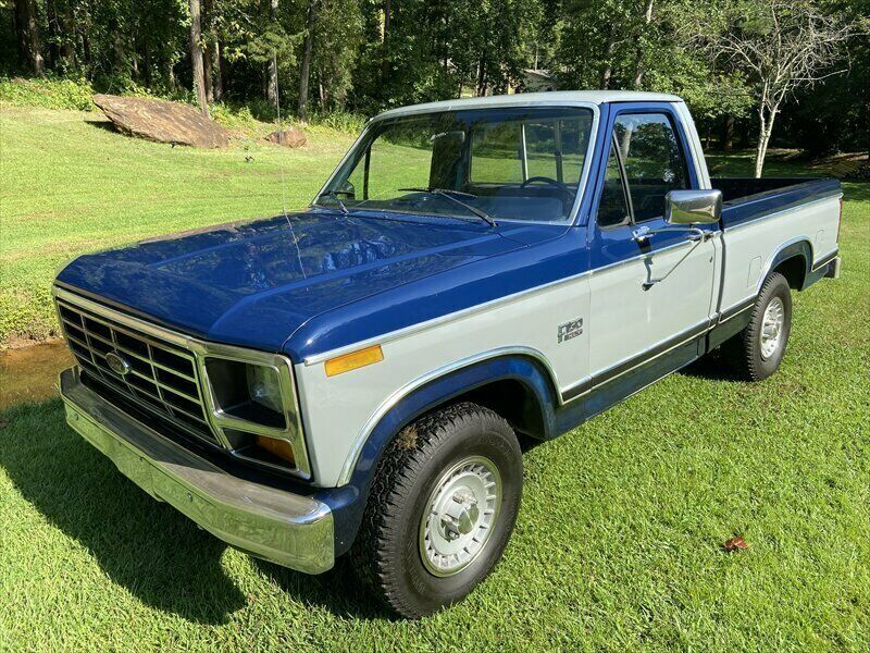 1984 Blue Ford F-150 --