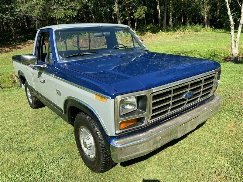 1984 Blue Ford F-150 --