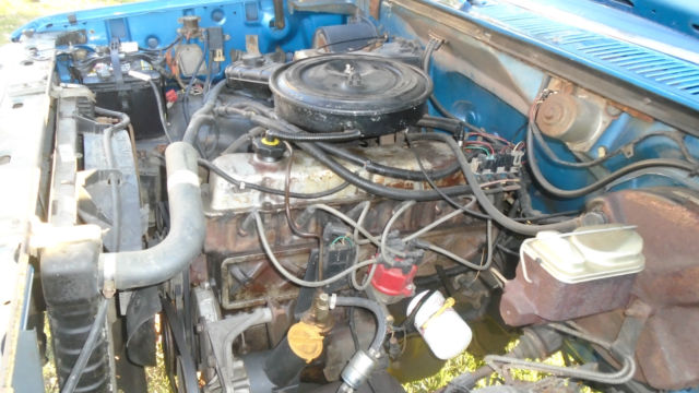 1984 Blue Ford F-150 Standard Cab Pickup