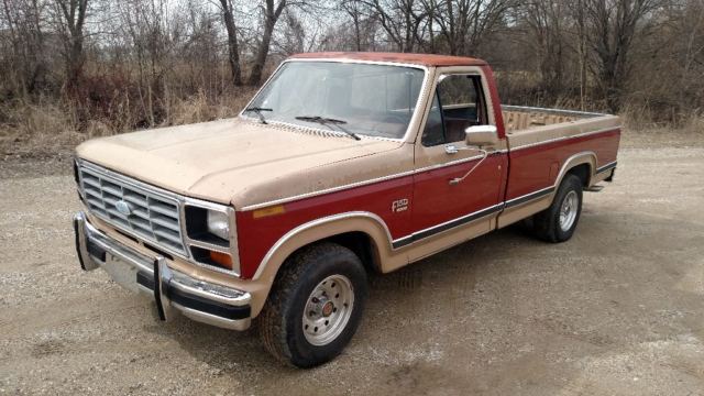 1984 Tan Ford F-150 Standard Cab Pickup