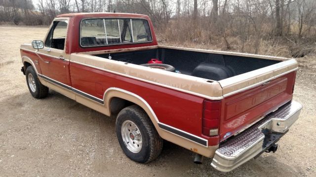 1984 Tan Ford F-150 Standard Cab Pickup