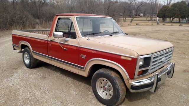1984 Tan Ford F-150 Standard Cab Pickup