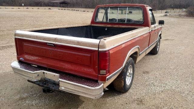 1984 Tan Ford F-150 Standard Cab Pickup