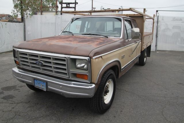 1984 Brown Ford F-250 PICKUP 2-DR