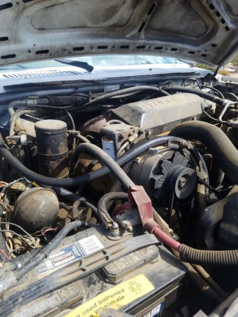 1984 White Ford F-250 Standard Cab Pickup