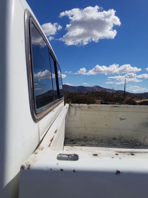 1984 White Ford F-250 Standard Cab Pickup