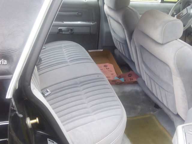 1984 Black Ford Crown Victoria Sedan