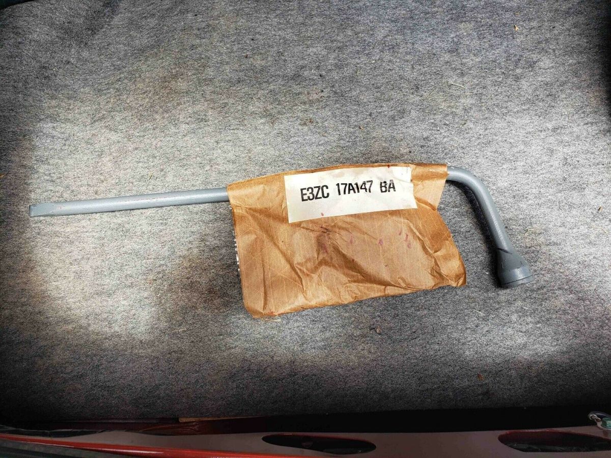 1984 Red Ford Mustang Convertible