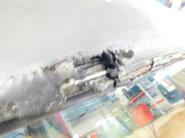 1984 Red Ford Mustang Convertible