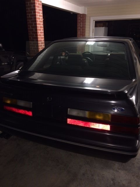 1984 Charcoal Grey Ford Mustang Hatchback