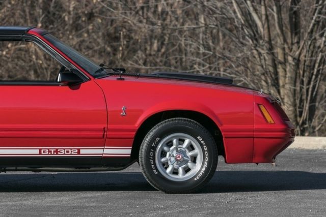 1984 Red Ford Mustang Coupe
