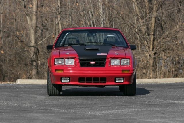 1984 Red Ford Mustang Coupe
