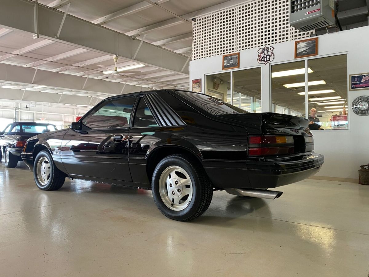 1984 Black Ford Mustang Hatchback