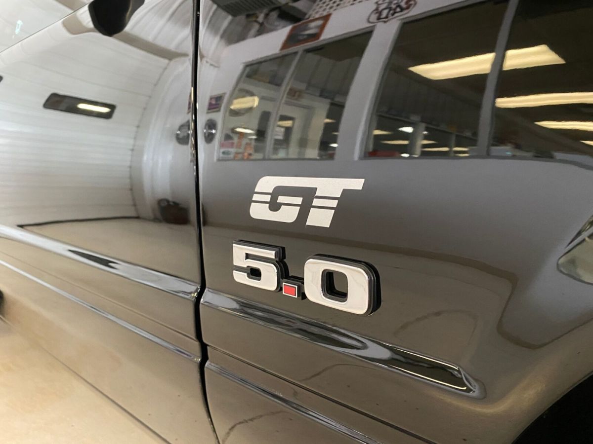 1984 Black Ford Mustang Hatchback