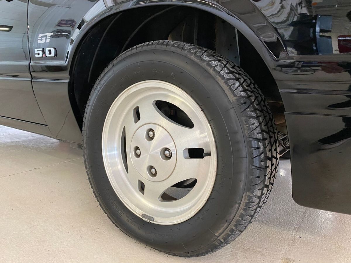 1984 Black Ford Mustang Hatchback