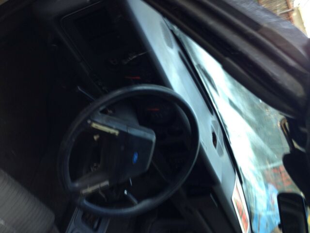 1984 White Ford Mustang Convertible